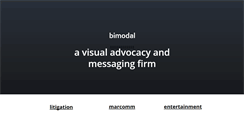 Desktop Screenshot of bimodal.net
