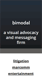 Mobile Screenshot of bimodal.net